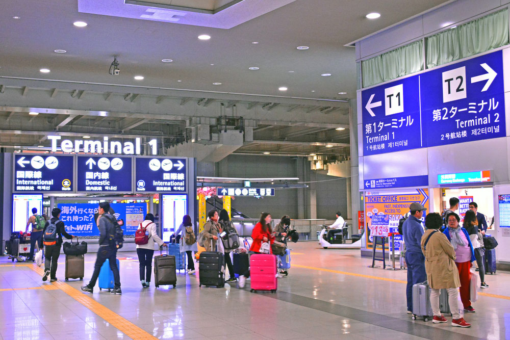 Kansai International Airport (Osaka, Japan) ประเทศญี่ปุ่น