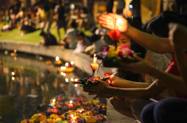 ปักหมุดงานลอยกระทงทั่วไทย ปี 65