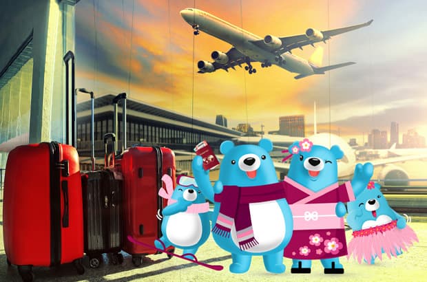 รวมประเทศไม่ต้องขอวีซ่าน่าเที่ยว 2565