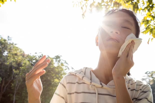 โรคที่จะมากับหน้าร้อน