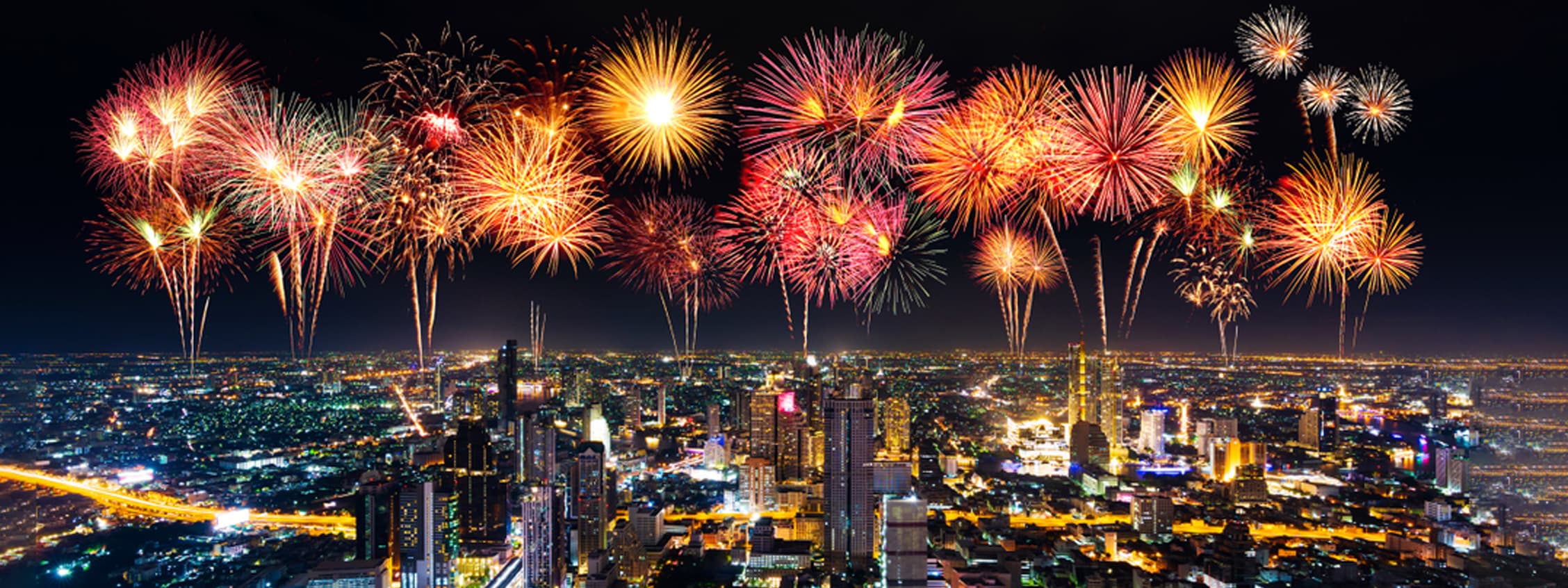 ปักพิกัดสถานที่ดูพลุปีใหม่ ขับรถไปได้ง่ายๆ