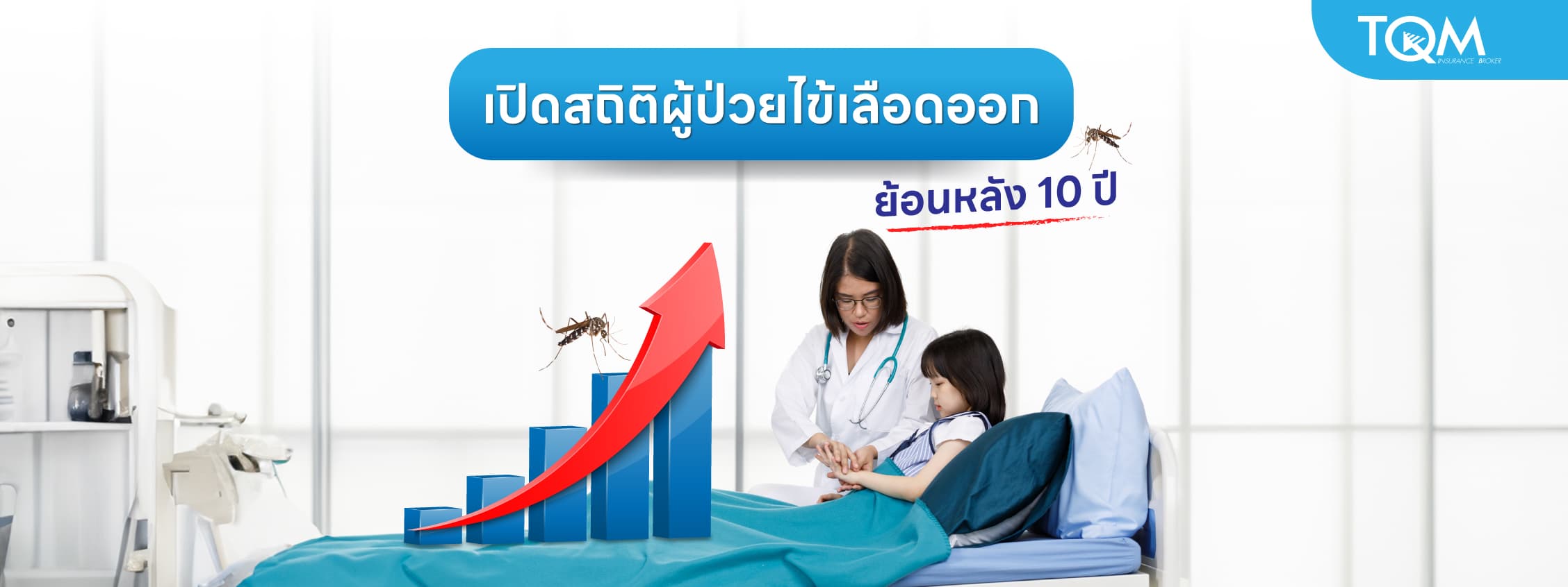 เปิดสถิติผู้ป่วยไข้เลือดออกย้อนหลัง 10 ปี