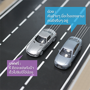 เหตุสุดระทึกเบรกจนสะอึกที่ทางม้าลาย