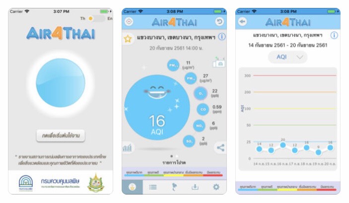 รวมแอปตรวจค่าฝุ่นละออง มีไว้อุ่นใจกว่า