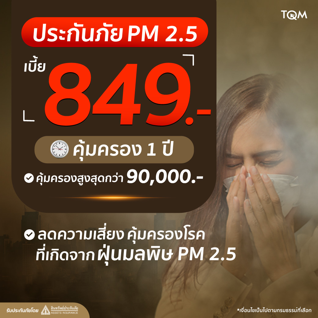 ประกันภัย PM 2.5