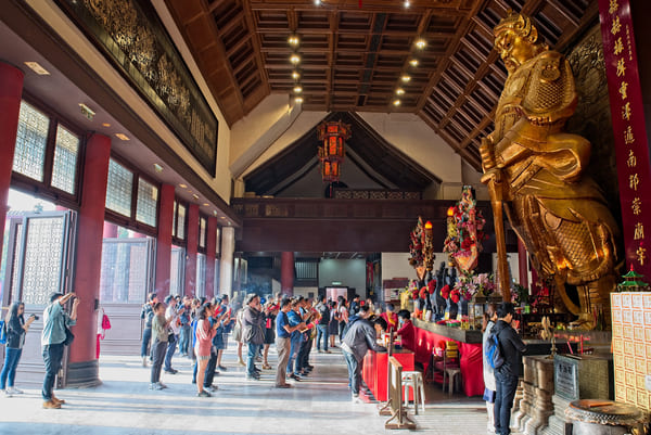 ไหว้พระฮ่องกง - วัดแชกงหมิว (Che Kung Temple) 